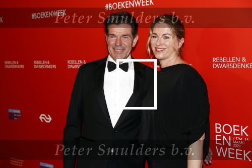 Amsterdam 6 maart 2020
Boekenbal 2020 in de koninklijke schouwburg. Twan Huys met zijn vrouw