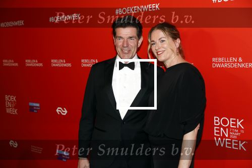 Amsterdam 6 maart 2020
Boekenbal 2020 in de koninklijke schouwburg. Twan Huys met zijn vrouw