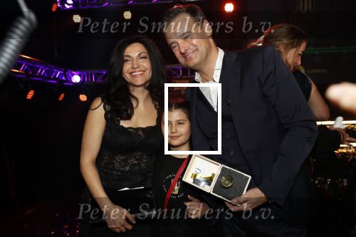 Hilversum 30 januari 2020
Radioring gala in theater gooiland . Veronica inside wint de radioring . Wilfred Geen Niels v Baarlen Rick Romijn en Celine Huijsmans zijn natuurlijk aanwezig
Wilfred met zijn vrouw en dochter