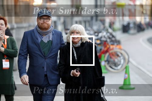 Amsterdam 19 januari 2020
Herdenkingsdienst Martin Elfrink de partner van Andre v Duin die afgelopen maandag overleden is . De Dienst was in het deLamar theater. Willeke Alberti kwam met Frits Huffnagel