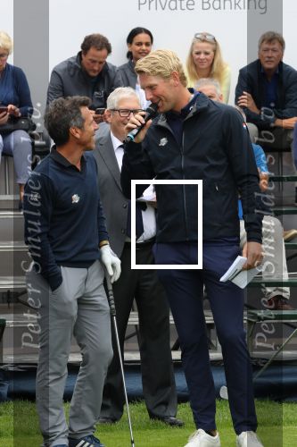 Tilburg, 2 Juni 2018 GC Prise d\'EauLegends Golf Trophy
Wouter de Vries en Gionfranco Zola