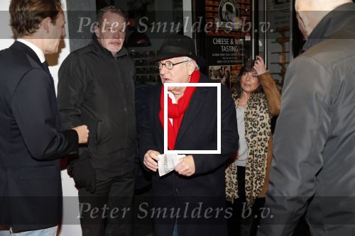 Amsterdam 10 februari 2020
Youp v t Hek  en zijn vrouw Debbie Petter .