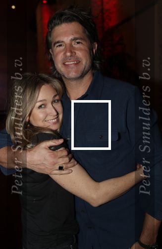 Amsterdam 29 januari 2020
Gala van het vergeten kind bij de westergasfabriek. Zangeres Do ( Dominique v Hulst) met haar man Mark