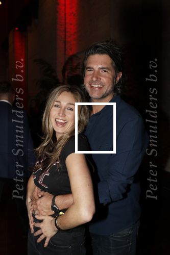 Amsterdam 29 januari 2020
Gala van het vergeten kind bij de westergasfabriek. Zangeres Do ( Dominique v Hulst) met haar man Mark