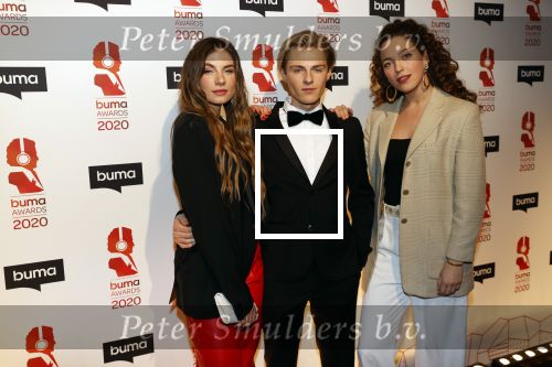 Hilversum 9 maart 2020
Uitreiking Buma awards in studio 21 op het mediapark. Zangeres Maan Zangeres
