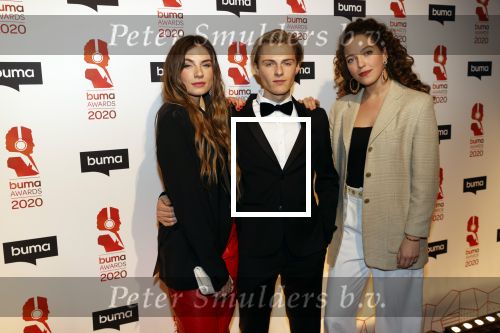 Hilversum 9 maart 2020
Uitreiking Buma awards in studio 21 op het mediapark. Zangeres Maan Zangeres