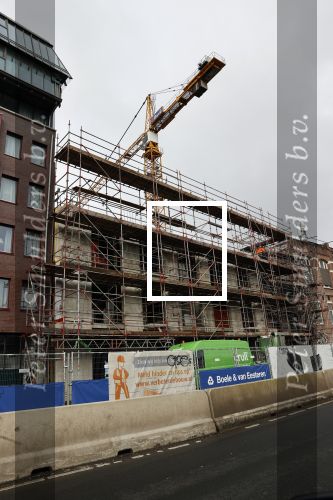Amsterdam 9 maart 2021
Aanbouw van nieuwe appartement Albert Verlinde genaamd de Hooch