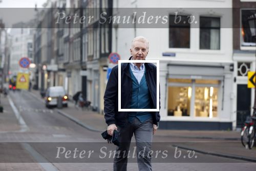 Amsterdam 4 maart 2021
Andre v Duin thuis in zijn huis en op straat op de grachten in Amsterdam.