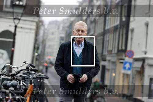 Amsterdam 4 maart 2021
Andre v Duin thuis in zijn huis en op straat op de grachten in Amsterdam.