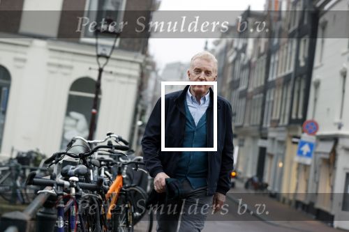 Amsterdam 4 maart 2021
Andre v Duin thuis in zijn huis en op straat op de grachten in Amsterdam.