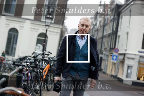 Amsterdam 4 maart 2021
Andre v Duin thuis in zijn huis en op straat op de grachten in Amsterdam.
