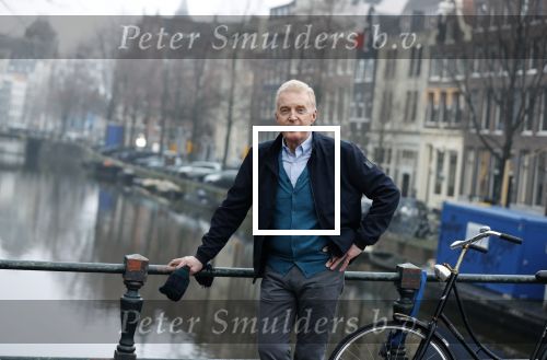 Amsterdam 4 maart 2021
Andre v Duin thuis in zijn huis en op straat op de grachten in Amsterdam.