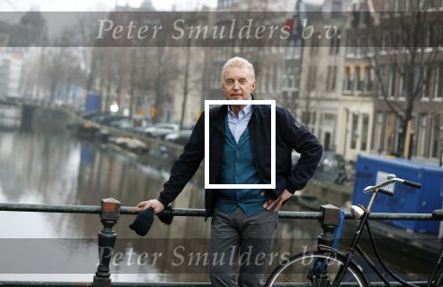 Amsterdam 4 maart 2021
Andre v Duin thuis in zijn huis en op straat op de grachten in Amsterdam.