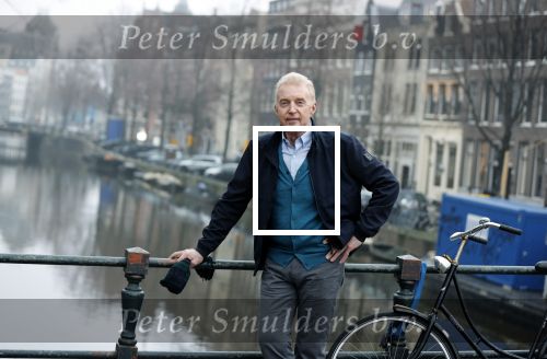 Amsterdam 4 maart 2021
Andre v Duin thuis in zijn huis en op straat op de grachten in Amsterdam.