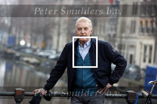 Amsterdam 4 maart 2021
Andre v Duin thuis in zijn huis en op straat op de grachten in Amsterdam.