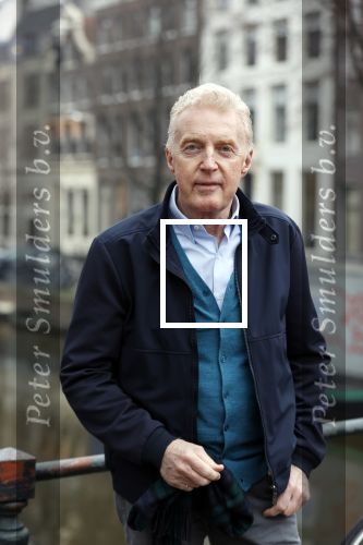 Amsterdam 4 maart 2021
Andre v Duin thuis in zijn huis en op straat op de grachten in Amsterdam.
