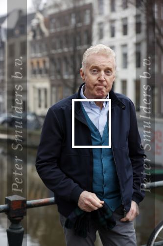 Amsterdam 4 maart 2021
Andre v Duin thuis in zijn huis en op straat op de grachten in Amsterdam.