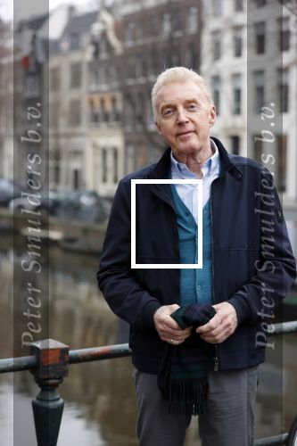 Amsterdam 4 maart 2021
Andre v Duin thuis in zijn huis en op straat op de grachten in Amsterdam.