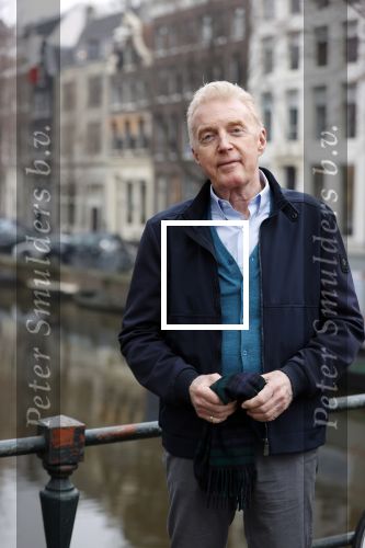 Amsterdam 4 maart 2021
Andre v Duin thuis in zijn huis en op straat op de grachten in Amsterdam.