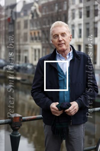 Amsterdam 4 maart 2021
Andre v Duin thuis in zijn huis en op straat op de grachten in Amsterdam.