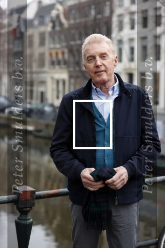 Amsterdam 4 maart 2021
Andre v Duin thuis in zijn huis en op straat op de grachten in Amsterdam.