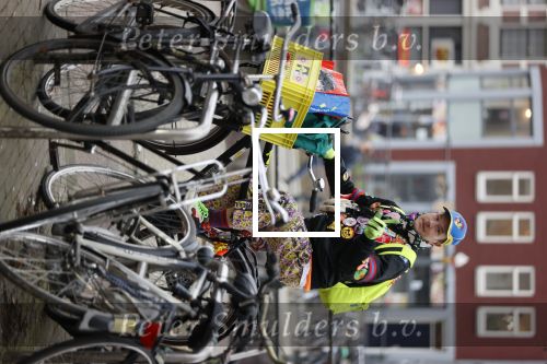 Amsterdam 4 maart 2021
Bas Kosters op de fiets in Amsterdam