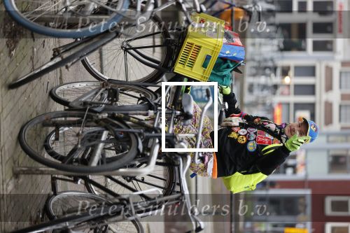 Amsterdam 4 maart 2021
Bas Kosters op de fiets in Amsterdam