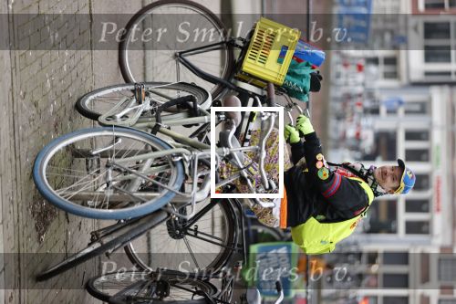 Amsterdam 4 maart 2021
Bas Kosters op de fiets in Amsterdam