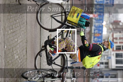 Amsterdam 4 maart 2021
Bas Kosters op de fiets in Amsterdam