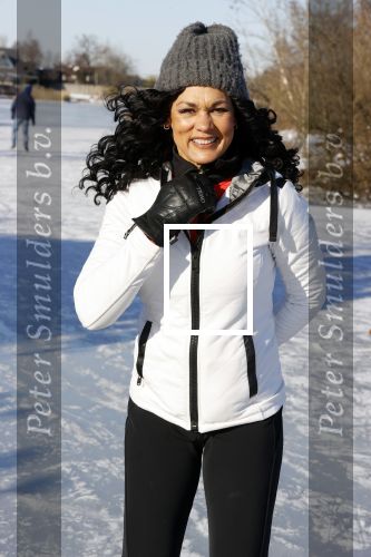 Loosdrecht 13 februari 2021
Chimene v Oosterhout schaatsend op de Loosdrechtse plassen.