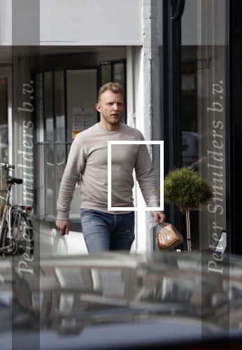 Oegstgeest 22 februari 2021
Dirk Kuyt doet boodschappen