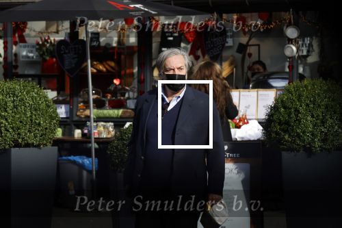 Amsterdam 20 februari 2021
Dirk Jan Parelberg doet boodschappen in Amsterdam zuid