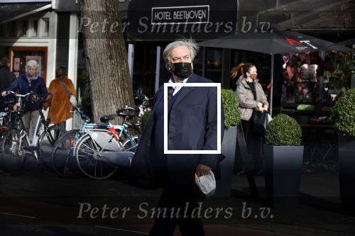 Amsterdam 20 februari 2021
Dirk Jan Parelberg doet boodschappen in Amsterdam zuid