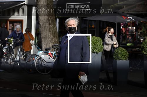 Amsterdam 20 februari 2021
Dirk Jan Parelberg doet boodschappen in Amsterdam zuid