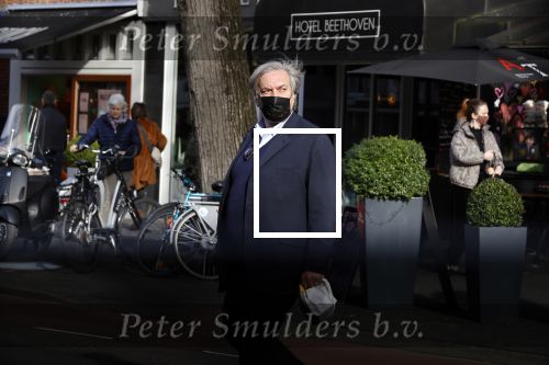 Amsterdam 20 februari 2021
Dirk Jan Parelberg doet boodschappen in Amsterdam zuid