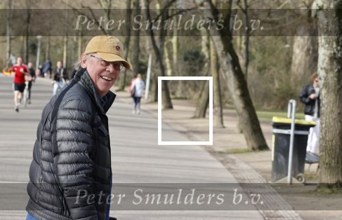 Amsterdam 24 februari 2021
Jack Spijkerman wandelend door het vondelpark