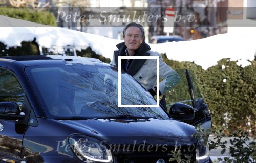 Amsterdam 13 februari 2021
Jort Kelder en Mark Rutte bij vondel CS in het vondelpark.
