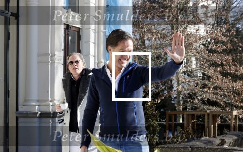 Amsterdam 13 februari 2021
Jort Kelder en Mark Rutte bij vondel CS in het vondelpark.