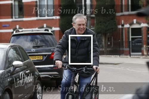 Amsterdam 6 maart 2021
Maarten Spanjer op de fiets in Amsterdam zuid
