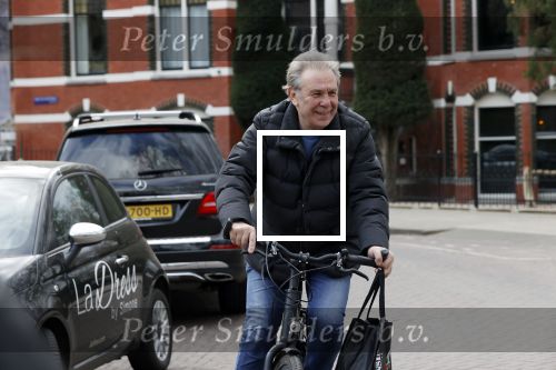 Amsterdam 6 maart 2021
Maarten Spanjer op de fiets in Amsterdam zuid