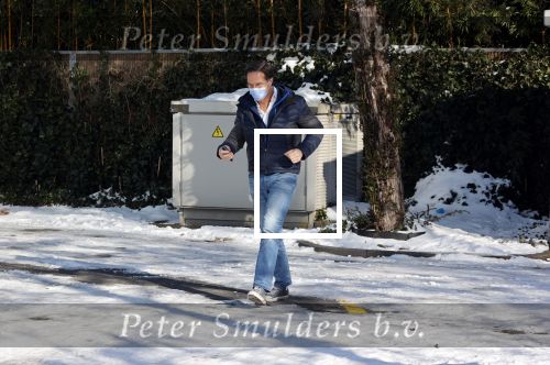 Amsterdam 13 februari 2021
Jort Kelder en Mark Rutte bij vondel CS in het vondelpark.
