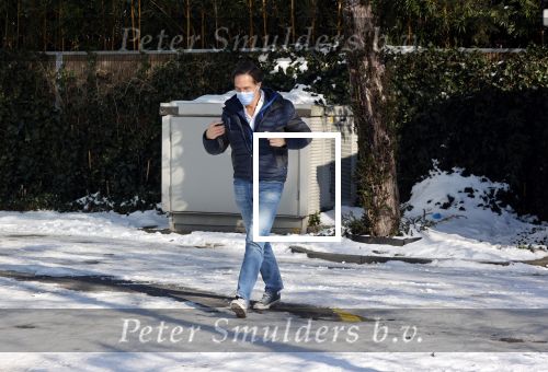 Amsterdam 13 februari 2021
Jort Kelder en Mark Rutte bij vondel CS in het vondelpark.