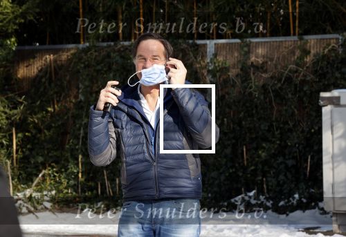 Amsterdam 13 februari 2021
Jort Kelder en Mark Rutte bij vondel CS in het vondelpark.
