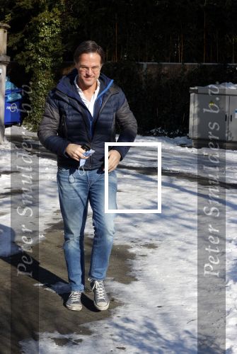 Amsterdam 13 februari 2021
Jort Kelder en Mark Rutte bij vondel CS in het vondelpark.