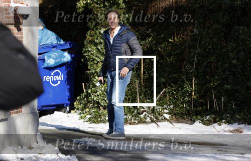 Amsterdam 13 februari 2021
Jort Kelder en Mark Rutte bij vondel CS in het vondelpark.