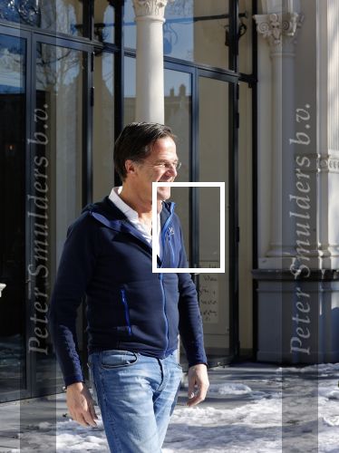 Amsterdam 13 februari 2021
Jort Kelder en Mark Rutte bij vondel CS in het vondelpark.