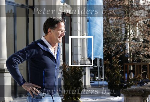 Amsterdam 13 februari 2021
Jort Kelder en Mark Rutte bij vondel CS in het vondelpark.