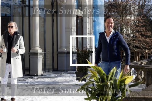 Amsterdam 13 februari 2021
Jort Kelder en Mark Rutte bij vondel CS in het vondelpark.