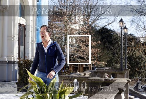 Amsterdam 13 februari 2021
Jort Kelder en Mark Rutte bij vondel CS in het vondelpark.