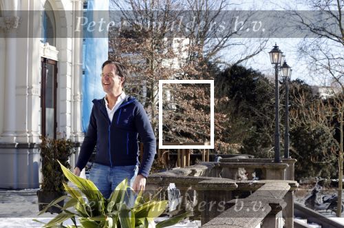 Amsterdam 13 februari 2021
Jort Kelder en Mark Rutte bij vondel CS in het vondelpark.